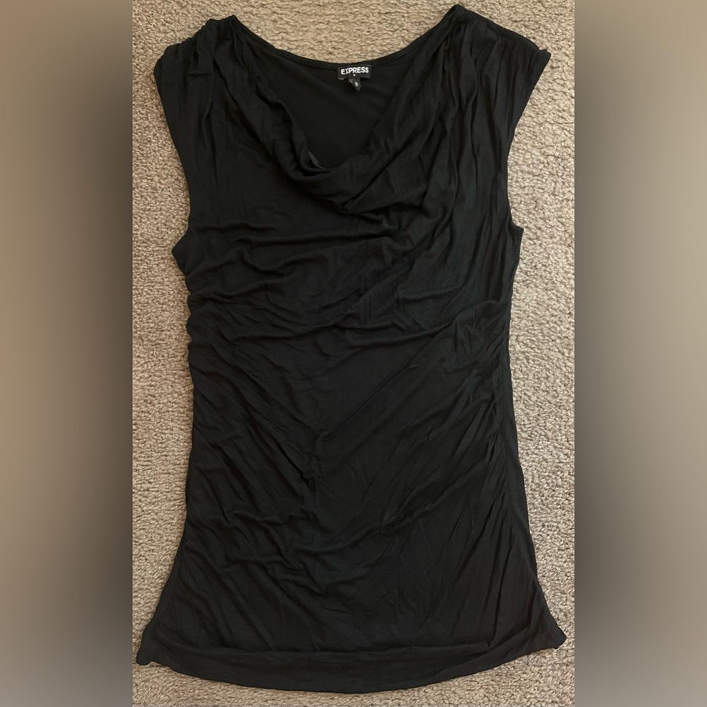 Express Black Sleeveless Tank Top